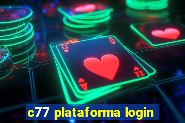 c77 plataforma login